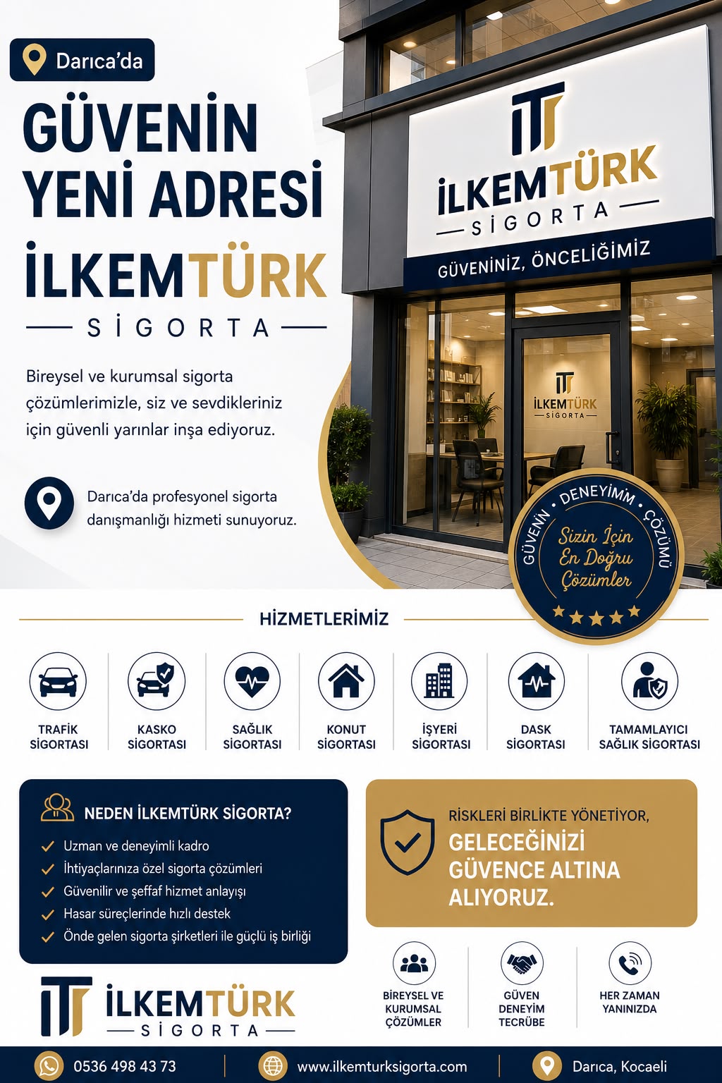 Darıca’da Sigorta Danışmanlığında İlkemtürk Sigorta Güven Vermeye Devam Ediyor